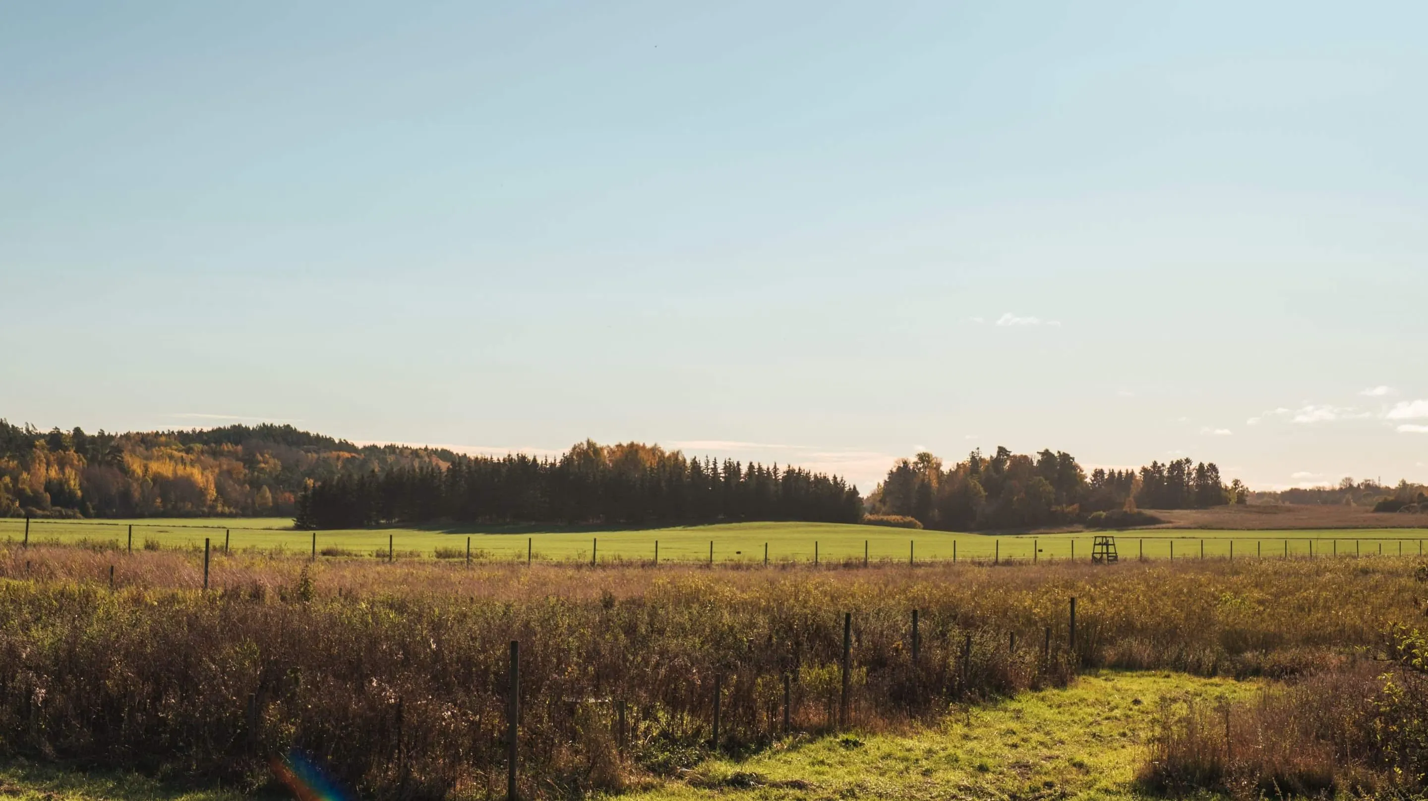 Landskapsbild över Thoresta