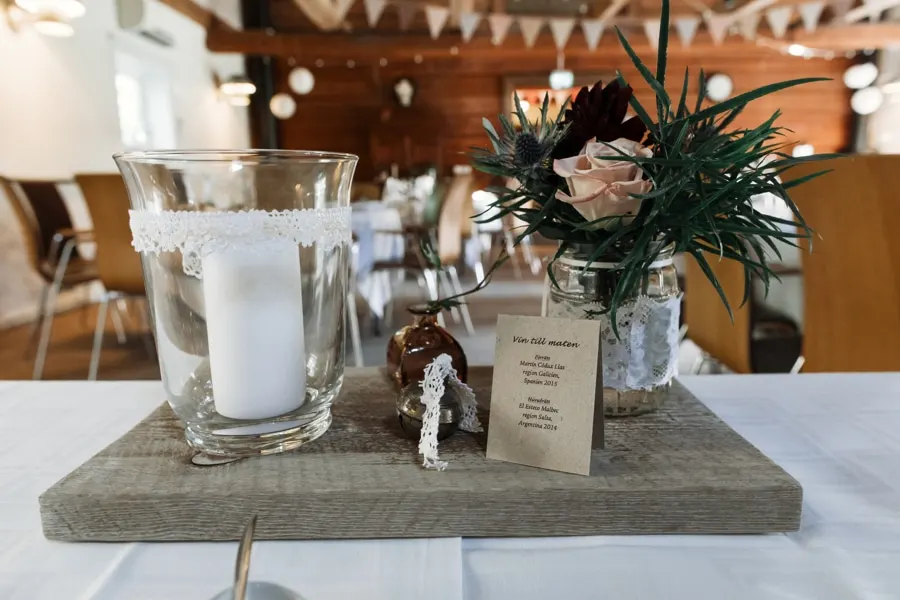 Brudpar på Thoresta Herrgård