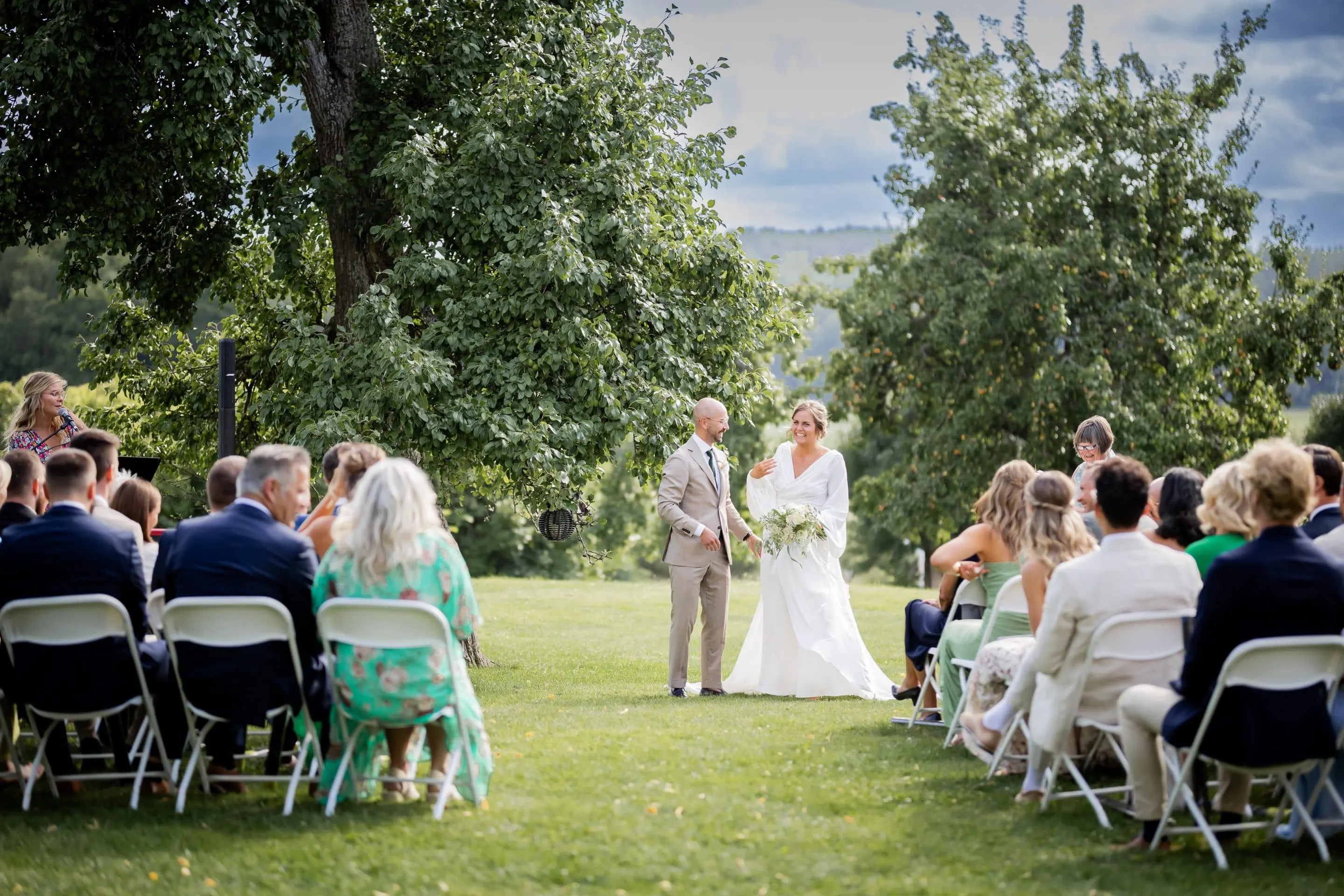 Bröllopspar i Magasinet