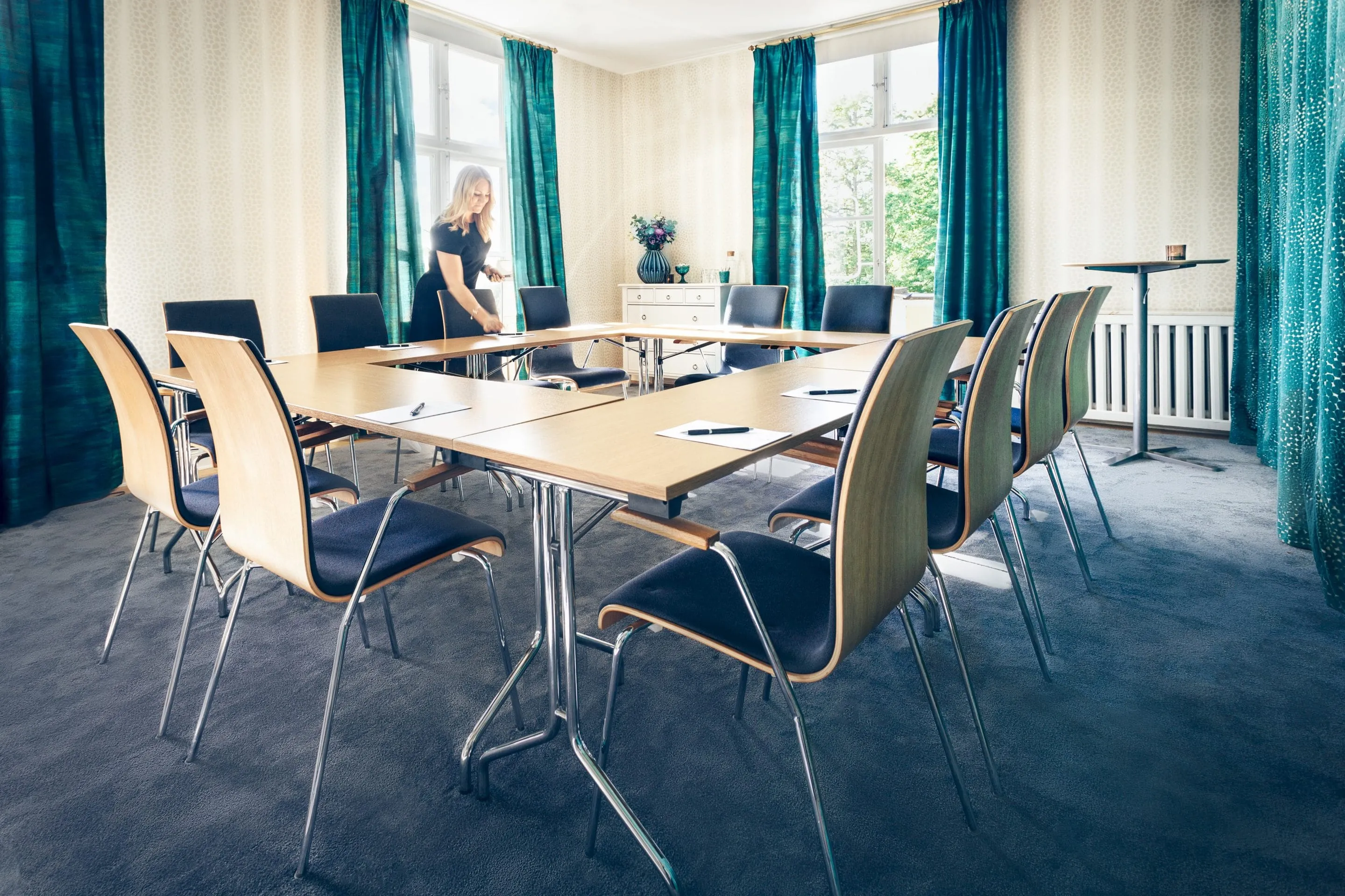 Fagerlid breakout room at Thoresta Herrgård