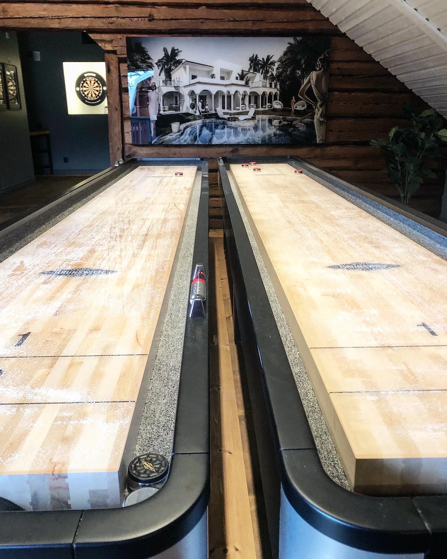 Shuffleboard på Loftet, Thoresta Herrgård