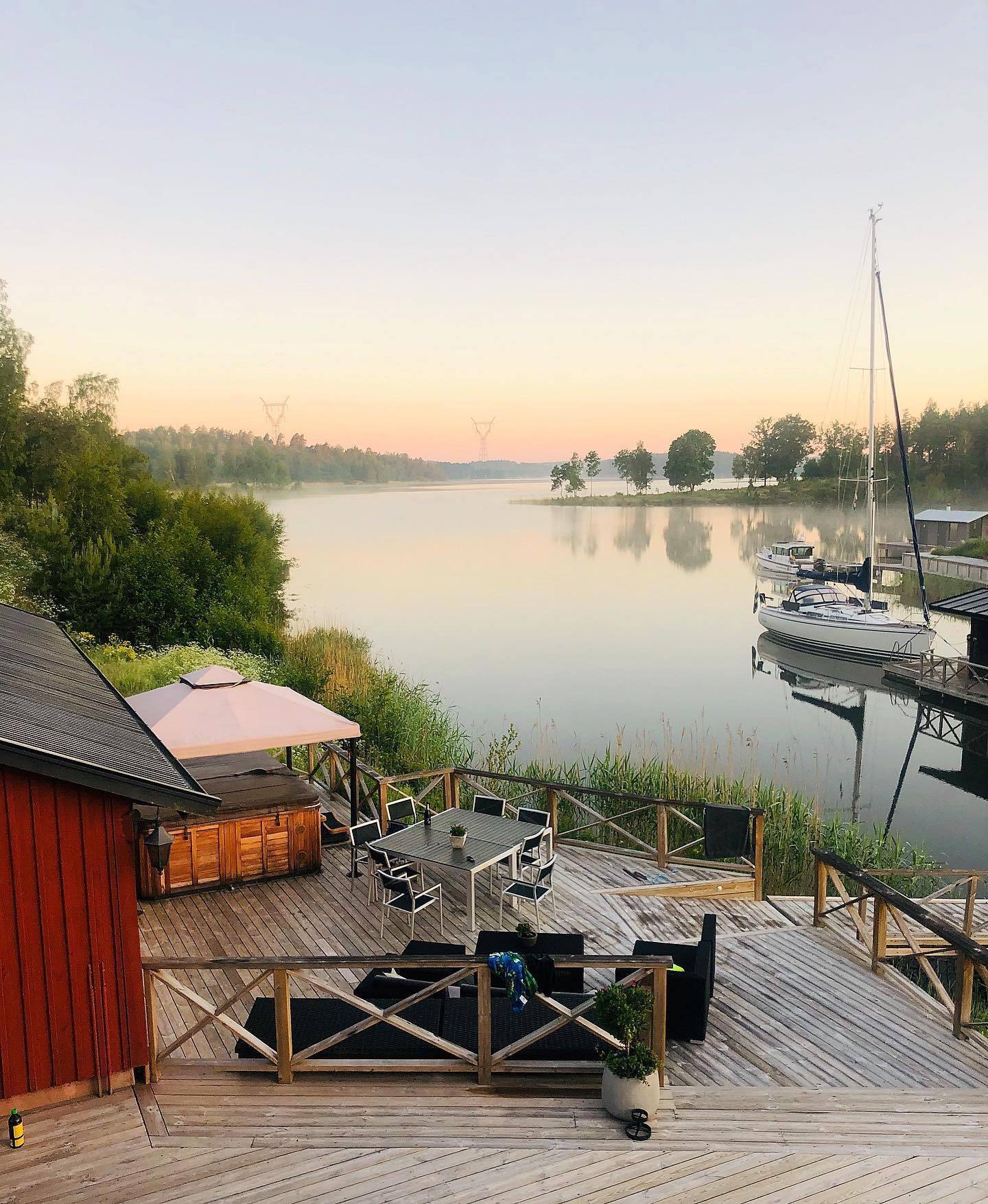 Bryggan vid Ören – vigselplats vid Mälarens strand